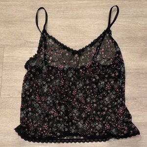 Savage X FentyBlack Lingerie Sleep Top